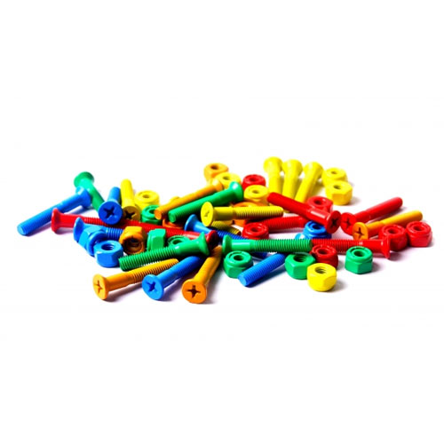 Perno de hardware de color de monopatín de 1 pulgada
