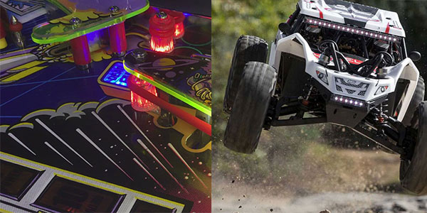 RC hobby y piezas de pinball