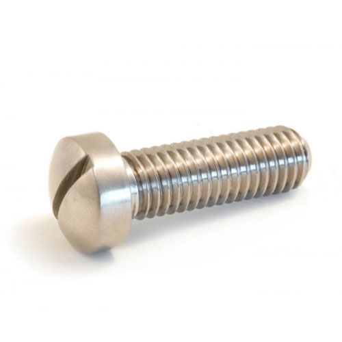 Tornillo ranurado de cabeza de corona