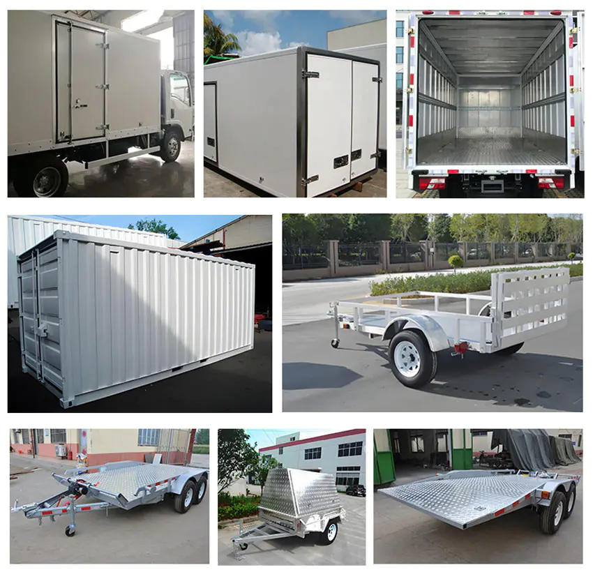 Aluminum Extrusion for trucks