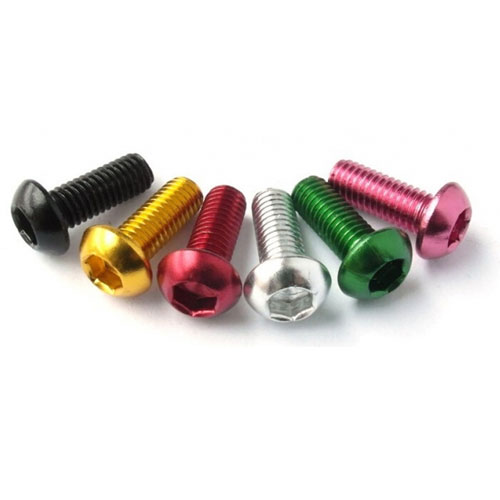 Tornillo de pinball de aluminio de cabeza troncocónica